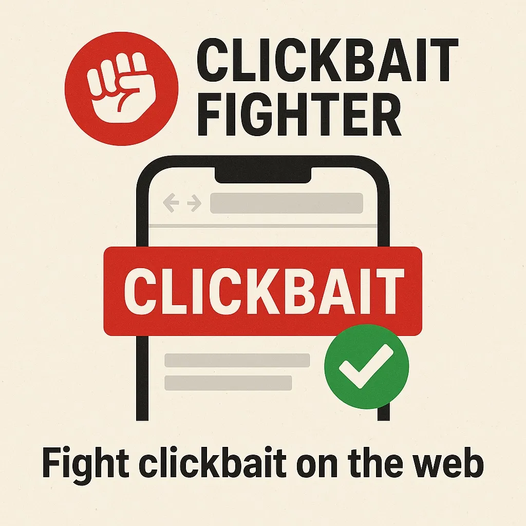 Clickbait Fighter – Chrome rozšíření proti clickbaitu