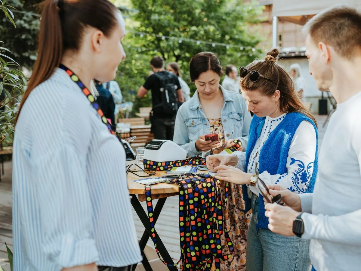 Reálné použití - Check-in systém v akci na konferenci